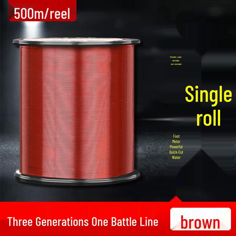 

Прочная нейлоновая леска 500 м для морской и спиннинговой рыбалки, высокая прочность на разрыв, дальний заброс. 2.5