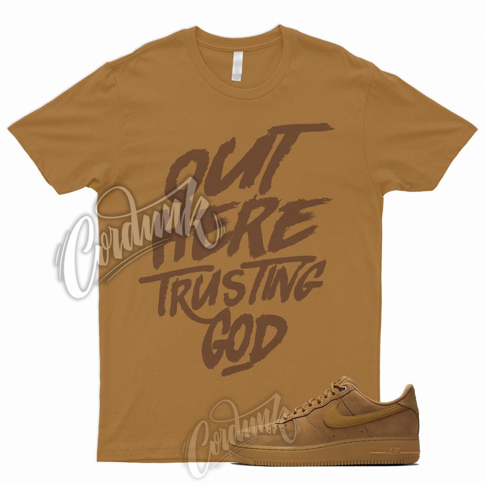 

TG T Shirt for Air Force 1 07 WB Flax Gum Brown Wheat Griffey Boot Uptempo 9 6 Unisex T-Shirt M