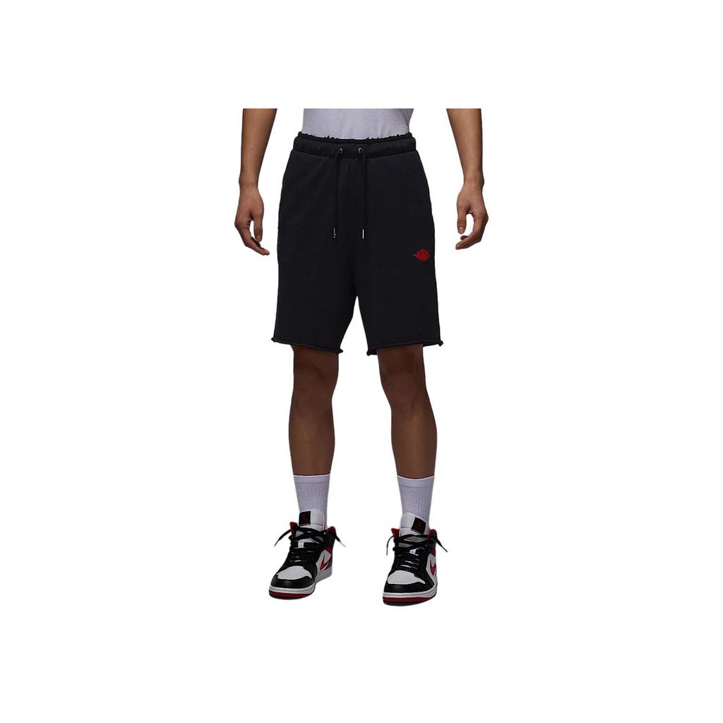 Nike Air Rare Soft Comfortable Skin-Friendly Versatile Casual Shorts Men Shorts Black Pepper-Red IF1412-010