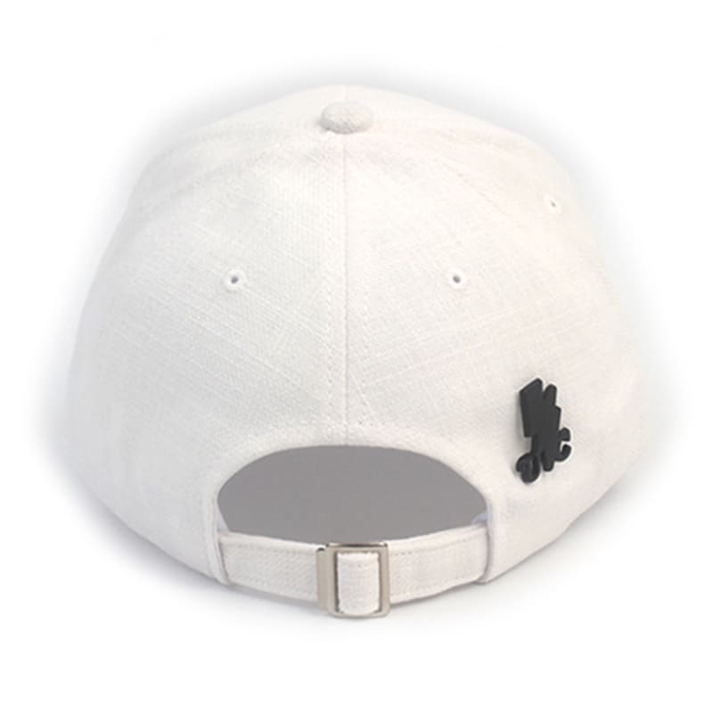 Universal Chemistry Linen Muji White Ballcap Linen Hat