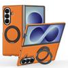 Luxury Business 360 Rotating Magnetic Stand Leather Case for Samsung Z Fold 8 Ultra 7 6 5 4 3 Shockproof for Magsafe Slim Cover