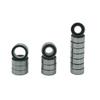 16-Piece RC Ball Bearing Kit (5x10x4mm, 5x11x4mm, 8x12x3.5mm) with Rubber Seals for Tamiya TT-02 TT02 1/10 RC Parts