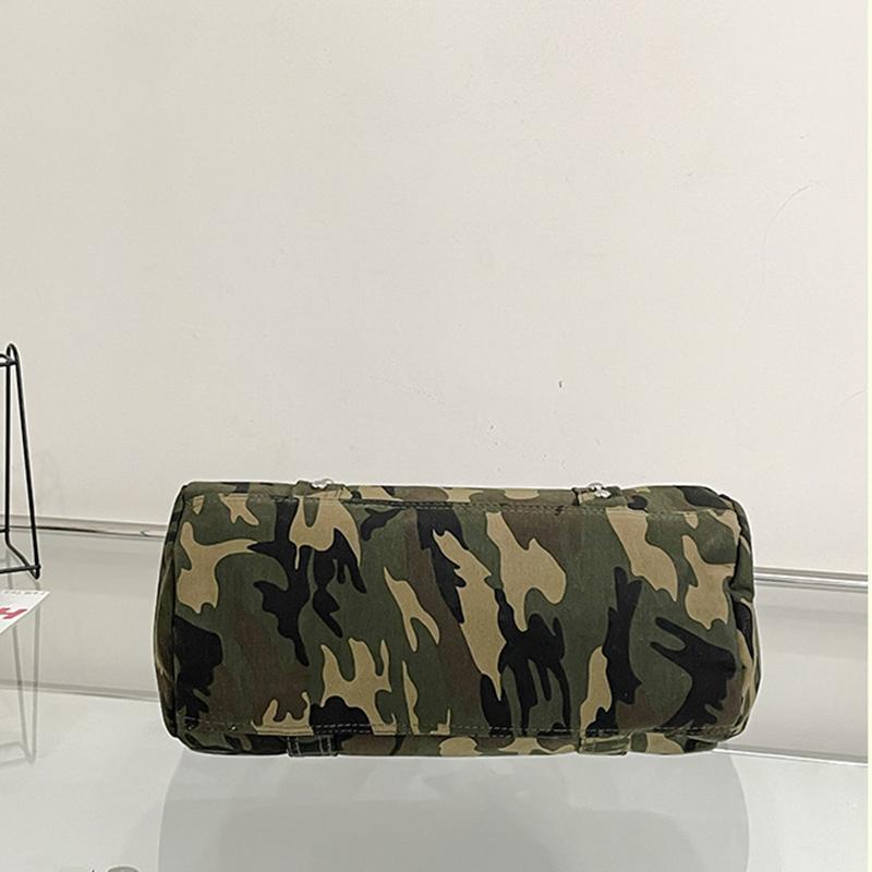 Niche Design Spicy Girl Large Capacity Camouflage Pillow Bag New Trendy Star Single Shoulder Underarm Bag KTB