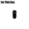 Zinc Alloy Leather Car Key Fob Case Cover With Kechain For Tesla Model X 2016-20