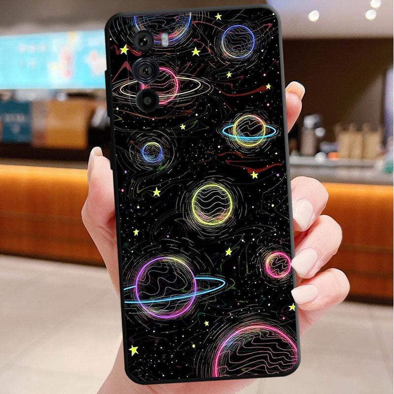 

Planrt Star Moon Sun Art Phone Case For Motorola Edge 60 50 40 Pro 60 50 40 30 Ultra Neo Fusion Moto G Play G Stylus G Carcasas G Play 4G 2024