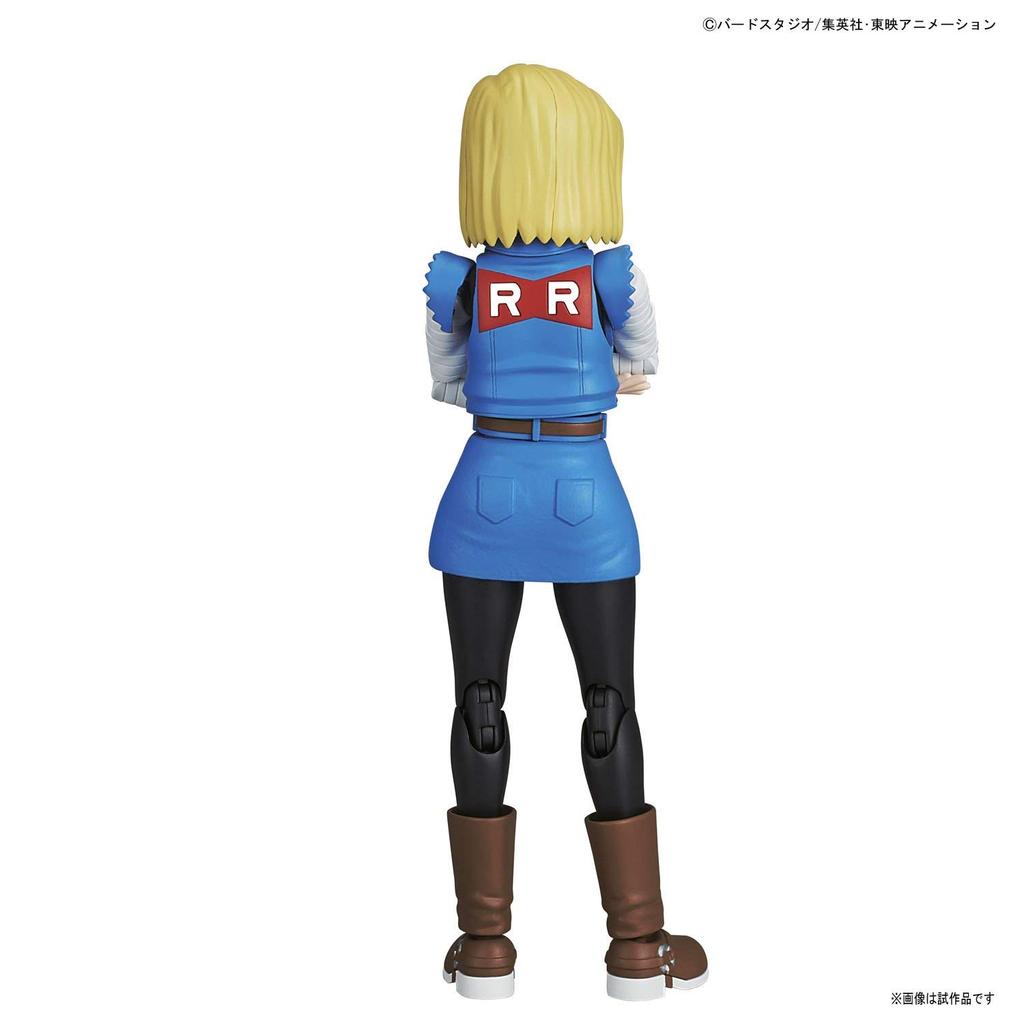 Figure-rise Standard Dragon Ball Android 18 Color-separated Plastic Model Kit