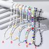 High-end Acrylic Bead Mobile Phone Lanyard Long Neck Rope Diagonal Span Removable Long Mobile Phone Chain Breast Bag Pendant Chain