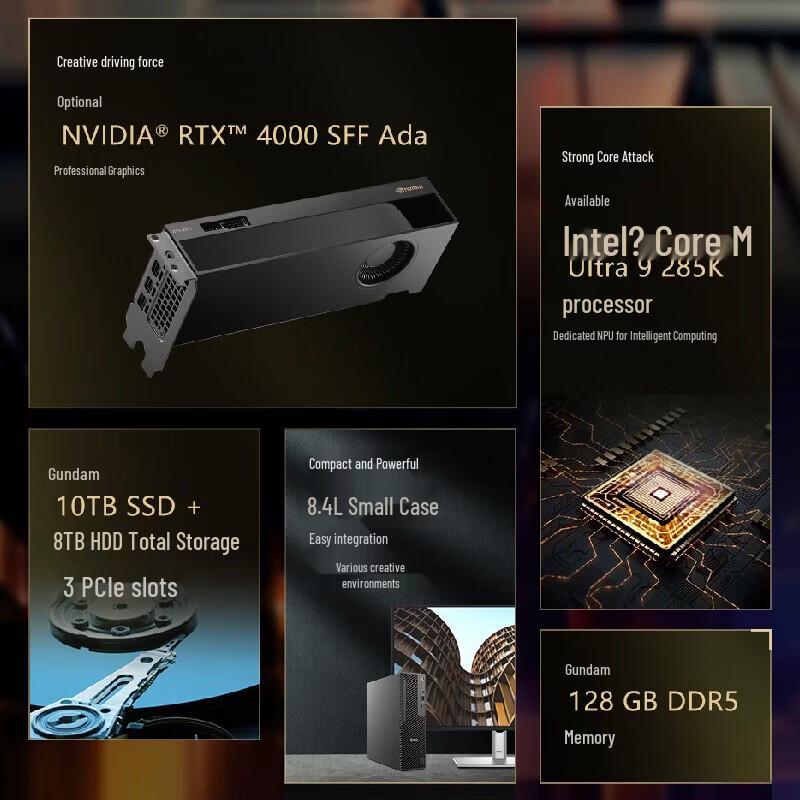 Dell Pro Max Slim FCS1250 Small Form Factor Graphics Workstation (CN version)