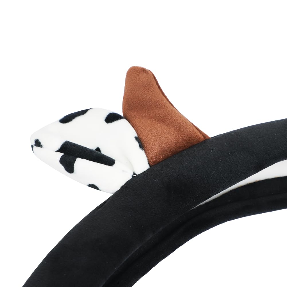 Zimowa kierownica samochodowa Uniwersalny design dla uroczego pokrowca na kierownicę dla Kei Wygodny Odporny na zimno Samochód Łatwy Pokrowiec 38cm, Kobiety, Samochody,