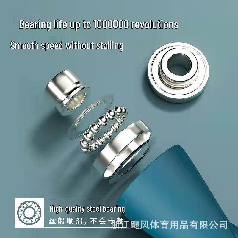 Dual-Use Cordless Weighted Jump Rope with Large Ball for Indoor Fitness