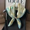 Silk Mulberry Square Scarf - Women's Spring/Summer Fashion Scarf