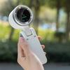 Turbines Handheld Small Fan 5 Gear Adjustables Low Noise Cold Fan for Hiking