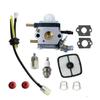 Kit de Carburador para Motocultivador Mantis 7222 7225 7222E 7222M 7225 7230 SV-5C/2 Zama C1U-K82 A021001090 C1U-K54A Línea de Combustible