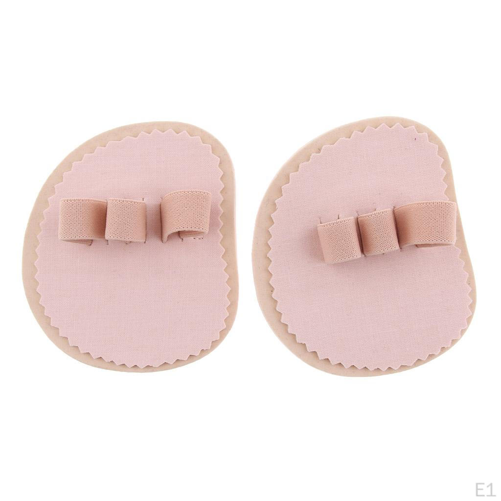 2 Pieces Cuttable Toe Straightener Pad Overlapping Crooked Stretcher