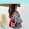 Kids Crossbody Bag With Pu Material And Glitter Design For Girls** Characters Included)