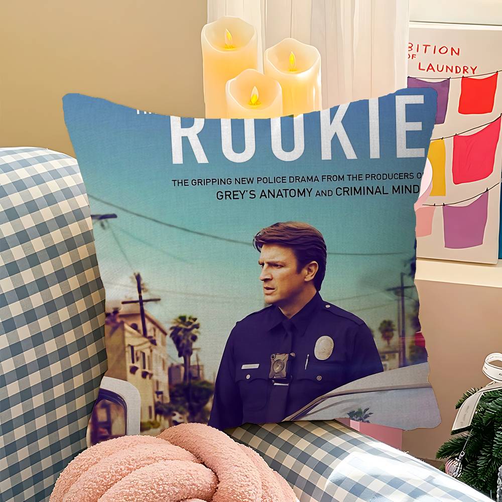 Crime Tv Seriesthe R-Rookie Personalized Pillow Cover Kids Bedroom Wild Party Decor Pillowcase Kid Birthday Shower Gift