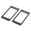 2Pcs Pickup Mounting Rings Flat Electric Guitar Pickups Frame Mounting Rings Kit