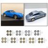 1:64 Scale Diecast Car Wheel And Tire Combo