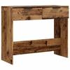 Vidaxl Stolik Konsolowy, Stare Drewno, 90X36X75 Cm