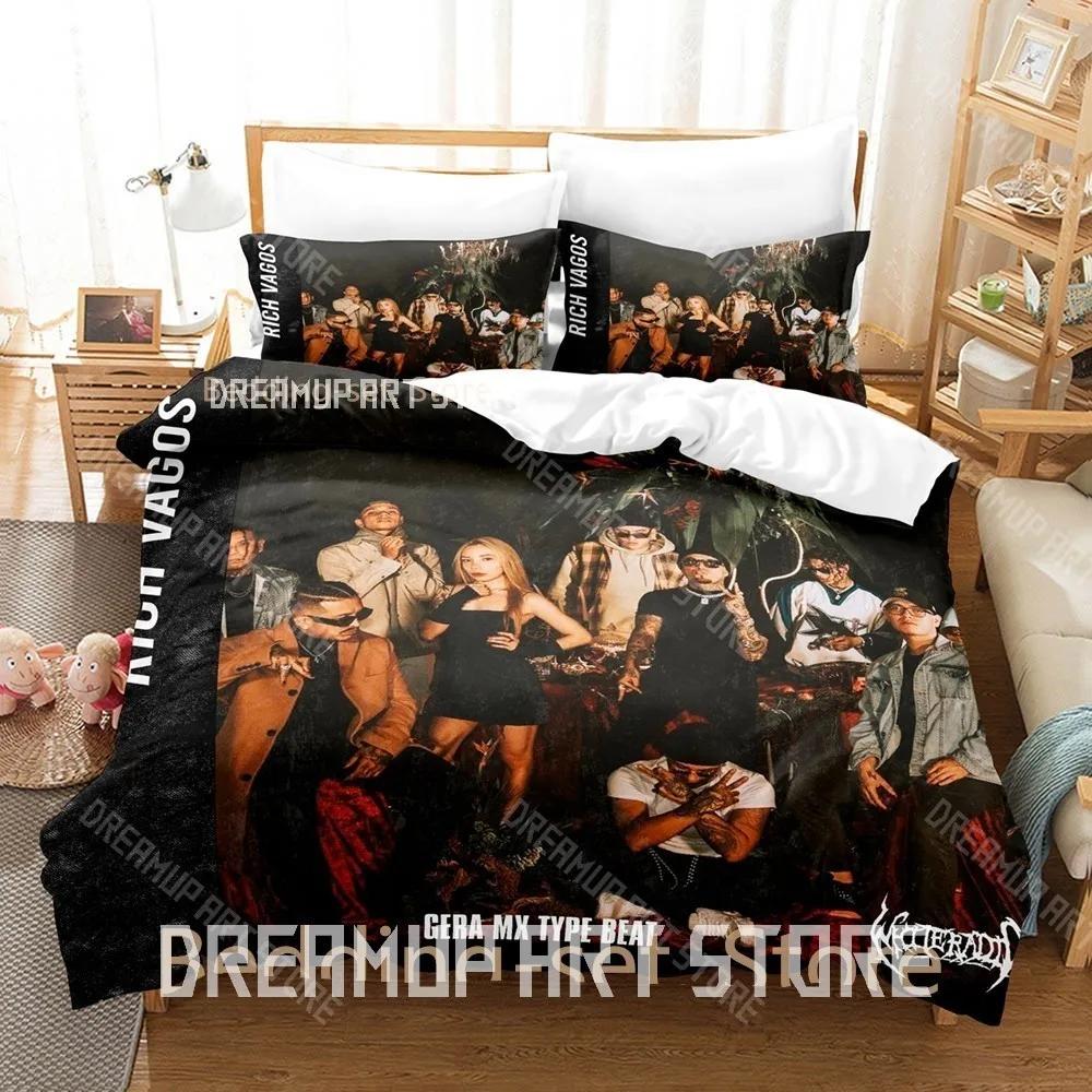 3D Print Rich Vagos Bedding Set Single Twin Full Queen King Size Bed Set Adult Kid Bedroom Duvetcover Sets Anime Bed