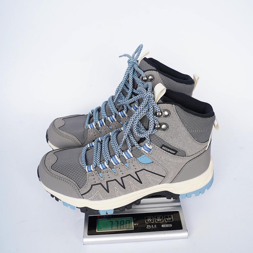 Outdoor mid-top camping shoes lightweight non-slip wear-resistant mountaineering sports shoes adventure off-road hiking shoes