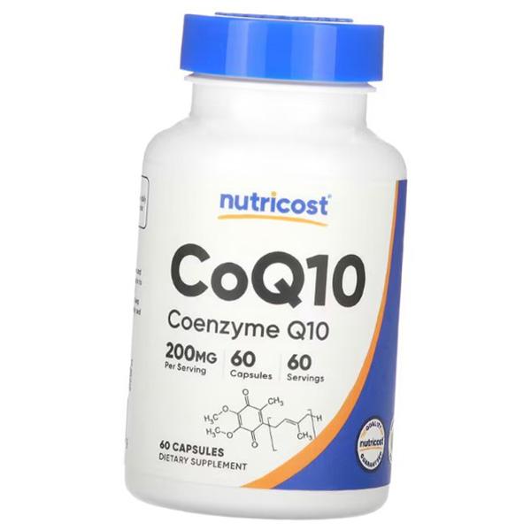 Coenzyme Q10, CoQ10 200, Nutricost 60 Capsules (70647016)