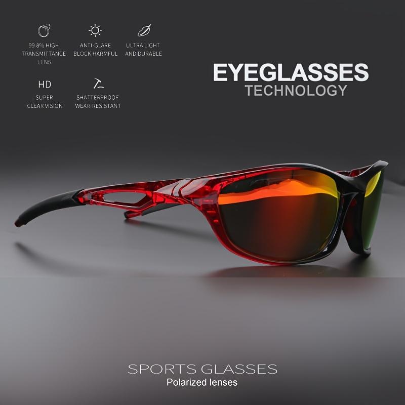 1/3PCS Vintage Sports Sunglasses Men Women Fishing Running Cycling Mountaineering Sport Man Sun Glasses Anti-Glare UV400 7