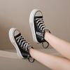 CRLAYDK 2024 Fall Women's Canvas Platform Shoes Classic High Top Zipper Tennis Fashion Casual Slip On Sneakers for Walking