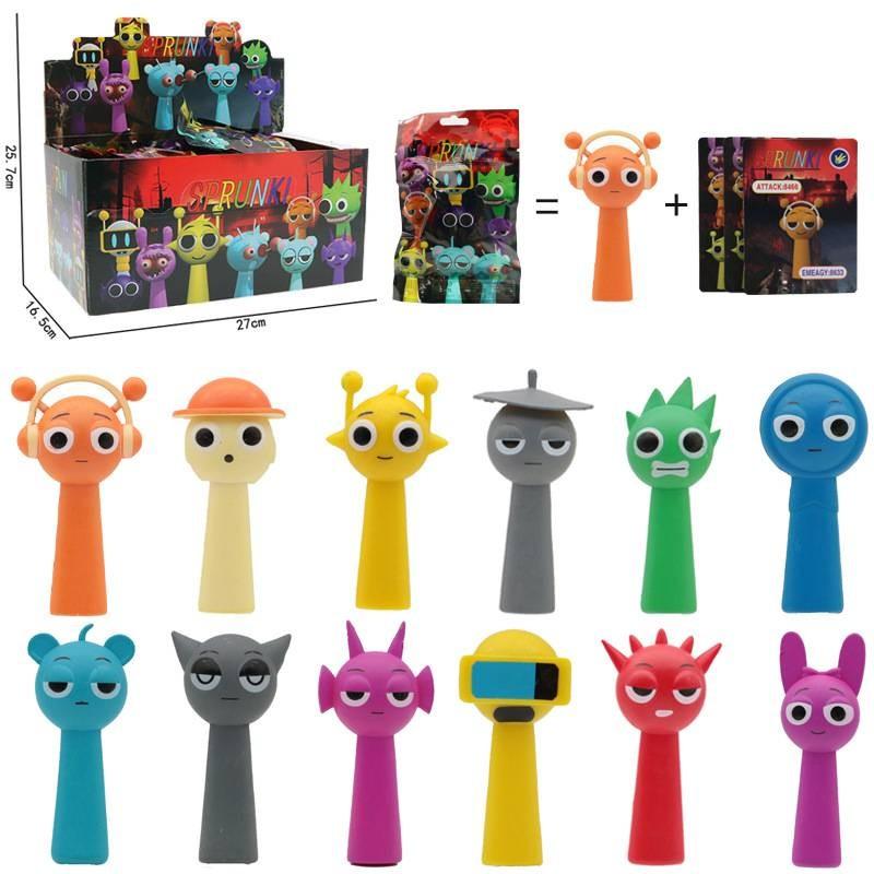 Vibrant Rhythm Box Blind Bag Collectible Figures With Cards Perfect For Display