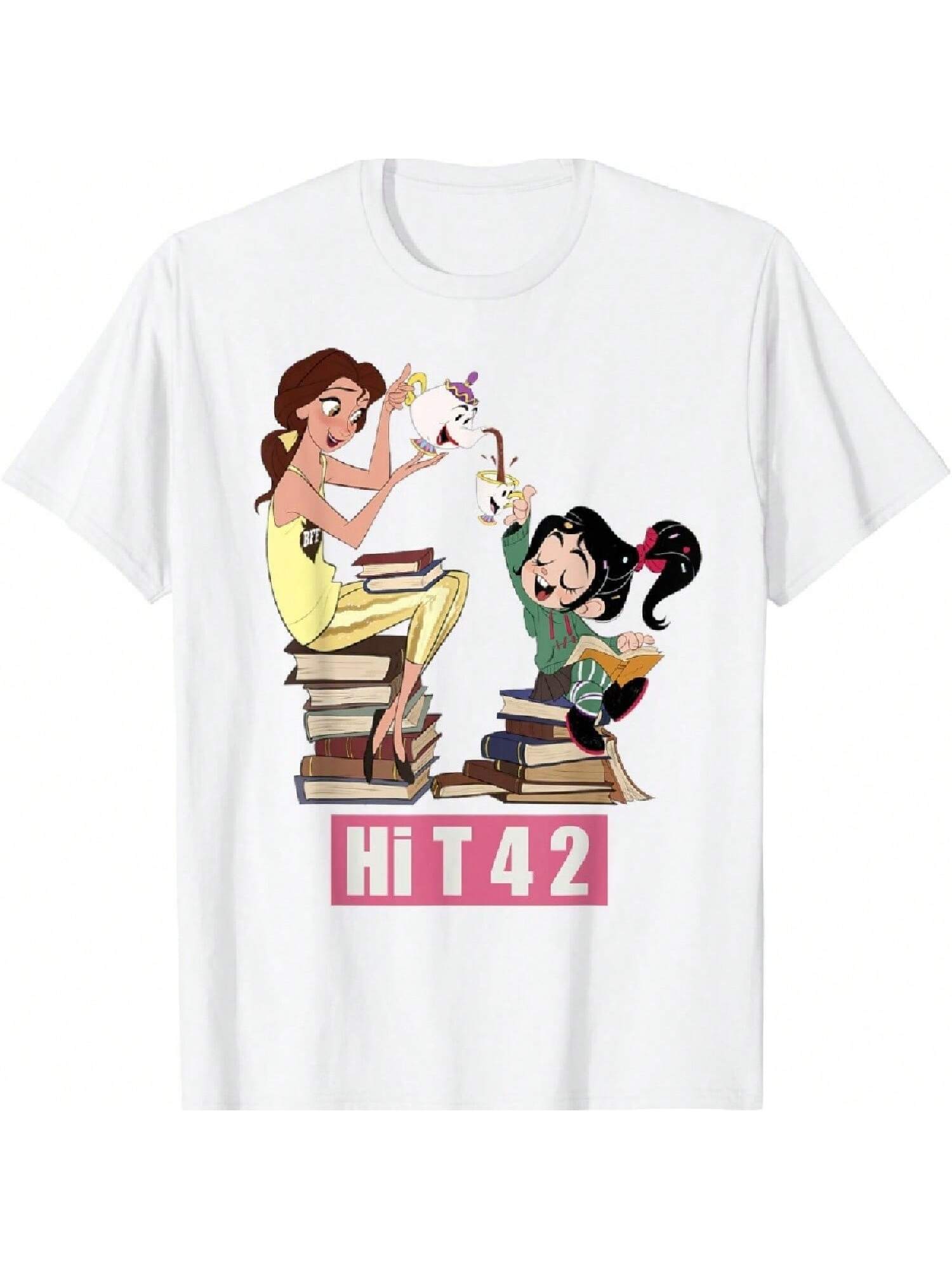 Wreck-It Ralph Belle & Vanellope Hi T 4 2 T-Shirt S разноцветный