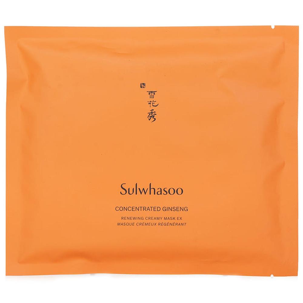 5pcs_[SULWHASOO] Concentrated Ginseng Renewing Creamy Mask EX 18g (Sample)