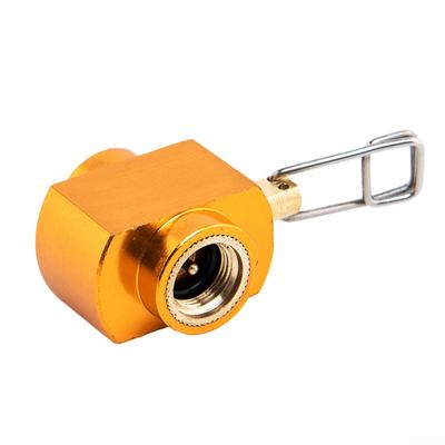 Złącze zbiornika powietrza ze stopu aluminium Kuchenka kempingowa Pokrowiec na motocykl