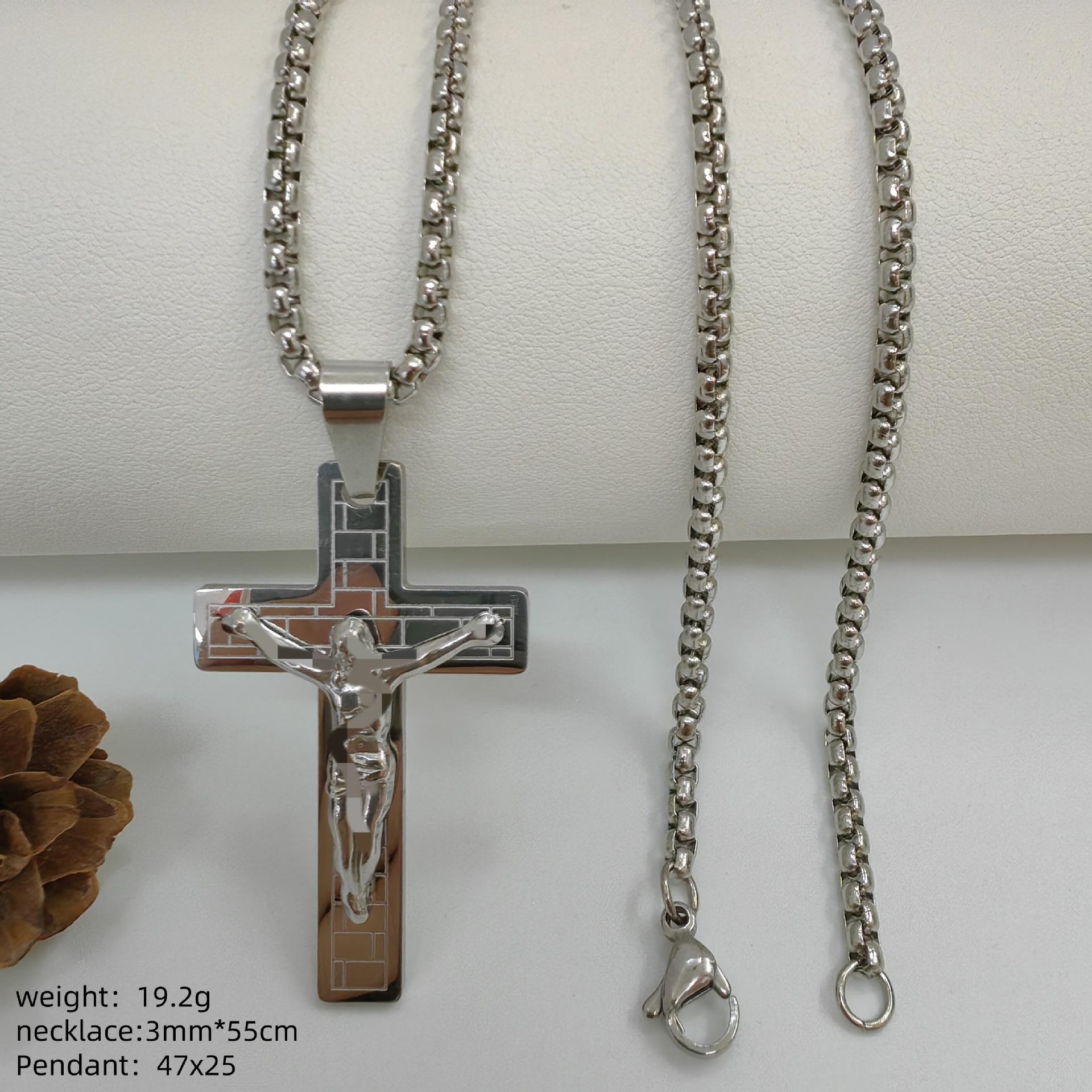 2026 Jewelry Exquisite European and American Fashion Trend Personalized Men s Necklace Pendant Jewelry 55CM