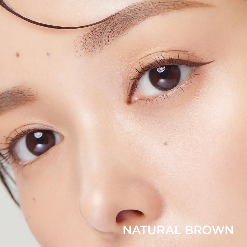 ETVOS Mineral Smooth Liquid Eyeliner Brown Soft Matte Washes Off with Warm Water #Natural