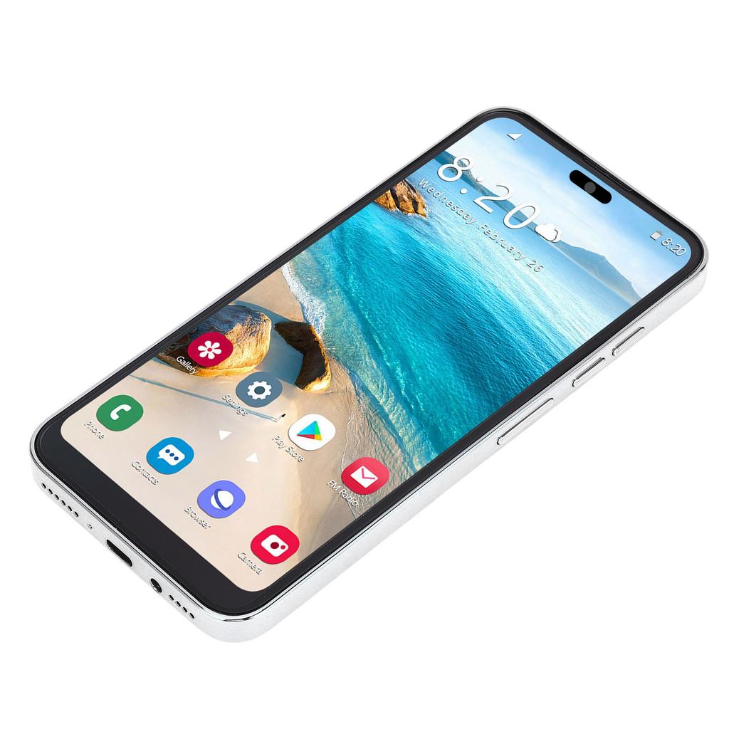 I14pro Max Unlocked Smartphone for Android 11 6.5in 4GB RAM 64GB ROM Mobile Phone 128G Expansion 4G Network 5000mAh