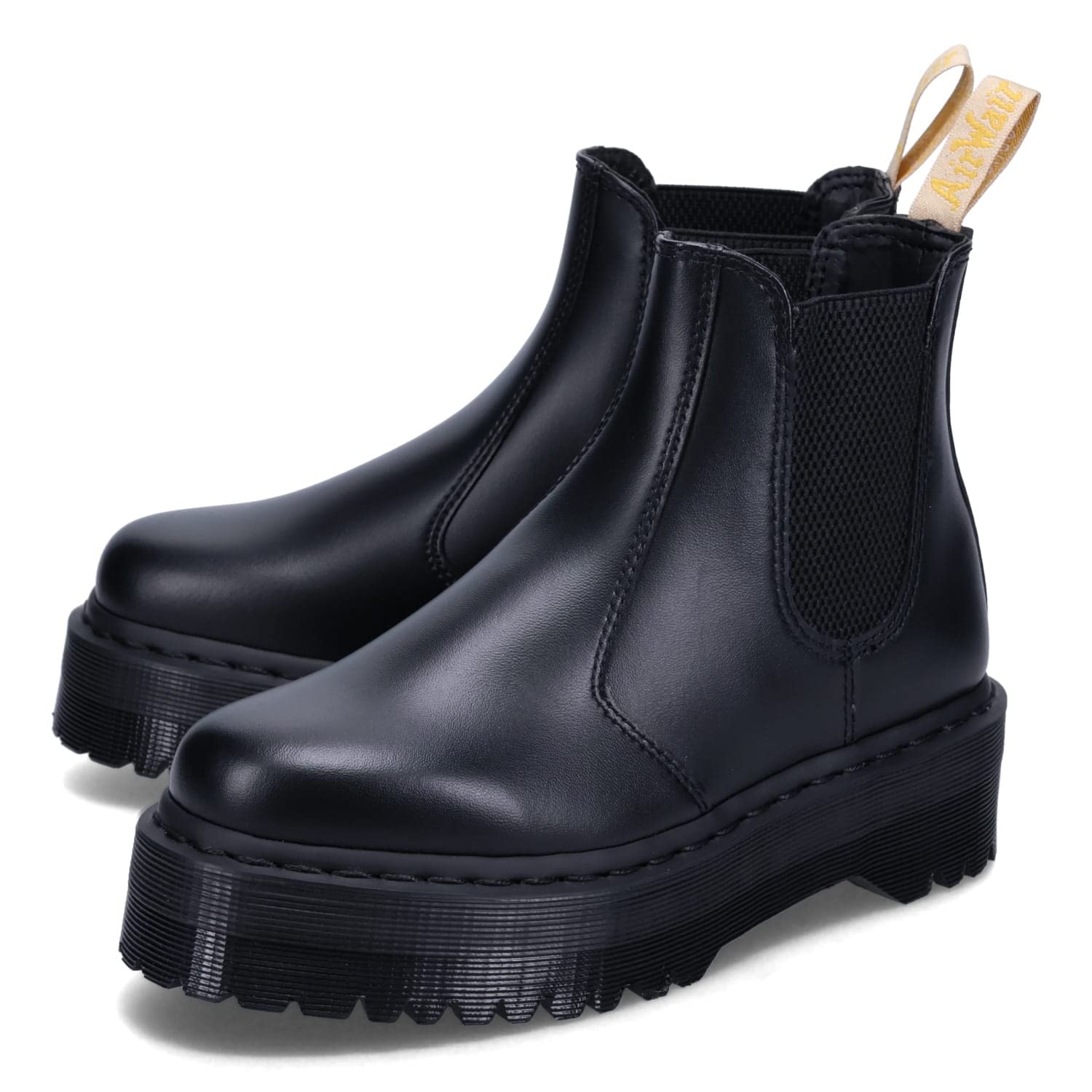 

Dr. Martens Chelsea Boots Side Gore Men s Women s Platform 2976 QUAD PLATFORM CHELSEA black 27560001 BLACK 27.0 cm