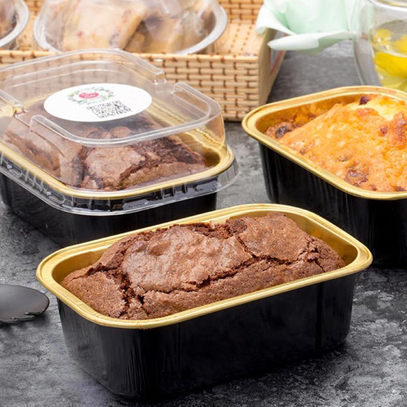 10 ks 168 ml Obdélníkové hliníkové pekáčky Odolné košíčky na muffiny Formičky na dezerty Cukrářské nástroje