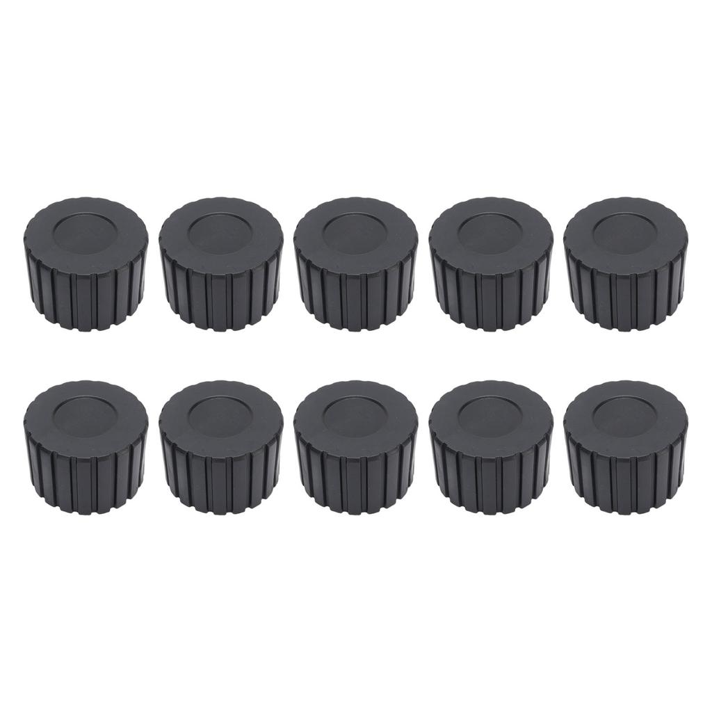 10 Pcs 50MM Chair Leg Floor Protectors Plastic Round Furniture Leg Pads for Gyms Schools Homes