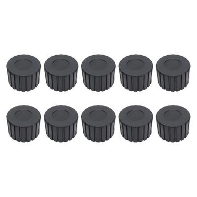 10 Pcs 50MM Chair Leg Floor Protectors Plastic Round Furniture Leg Pads for Gyms Schools Homes