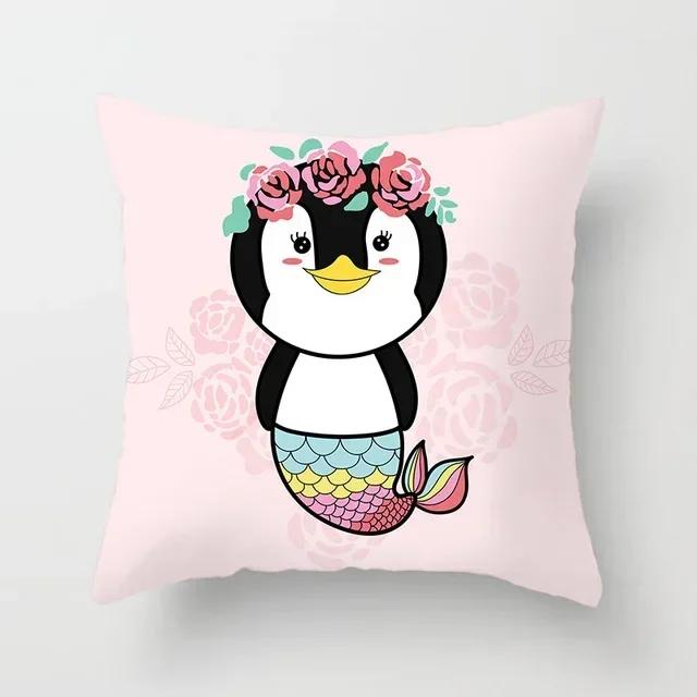 Mandala Tropical Flamingo Pattern Decorative Pillows Unicorn Pillowcase Polyester Pillowcase Home Hotel Decoration Pillowcase .