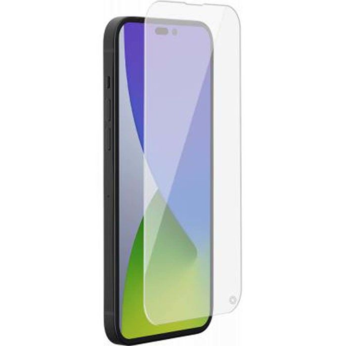 Protège écran - force glass - iphone 14 pro - résistant aux rayures - verre organique - garanti à vie