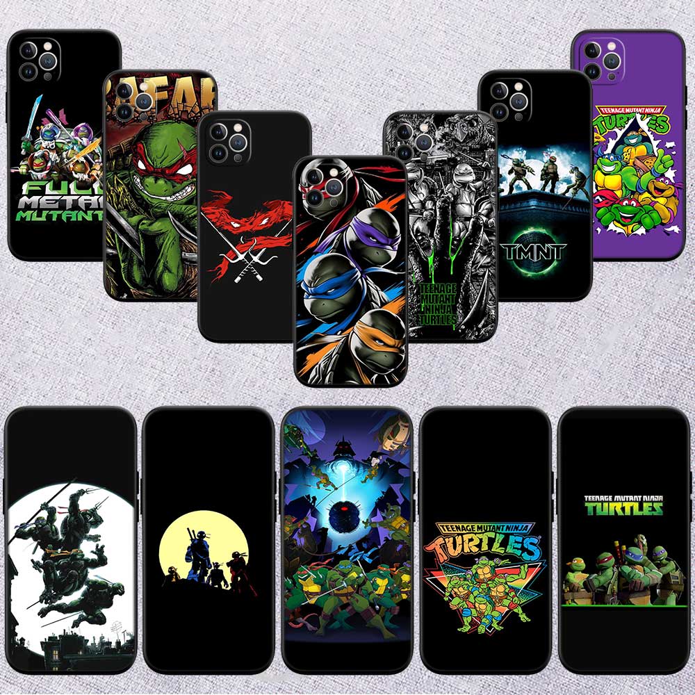 RE61 TMNT New High-End Shell Phone Case for Redmi Note 10 11 12 Pro Max 10S 10C 10T 11A 11S 12S 12C