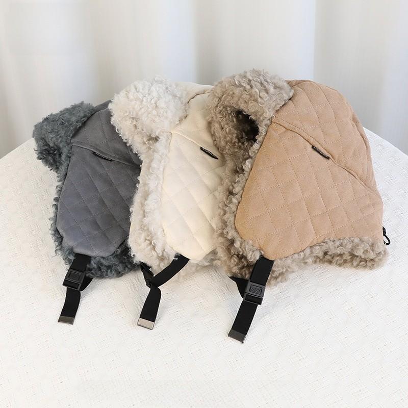 Fleece Hat Winter With Ear Guard For Men And Women Outdoor Headwear Windproof