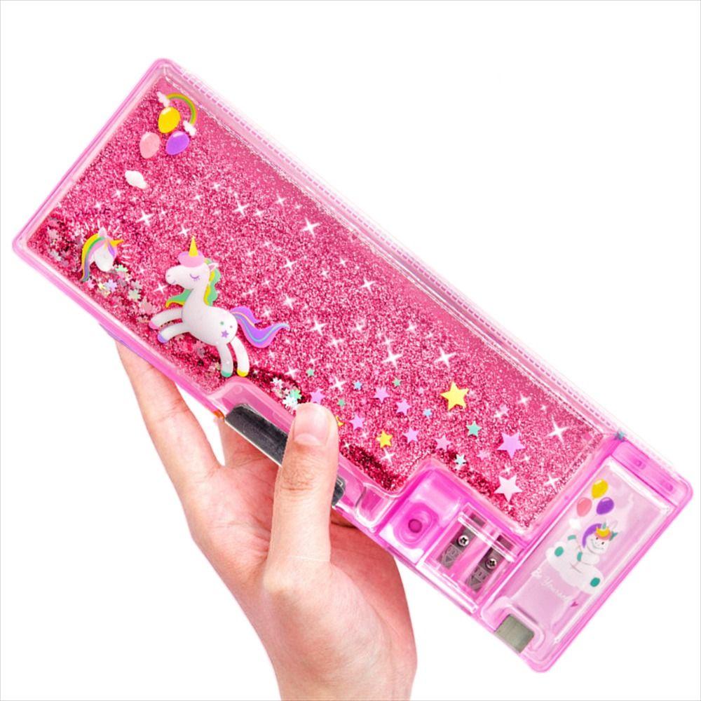 

Cartoon Stationery Box Large-capacity Pencil Box Kawaii Pen Box School Supplies A