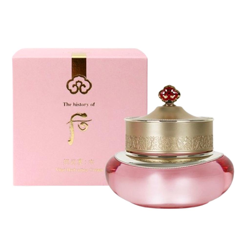 The history of whoo Gongjinhyang Soo Vital Hydrating Cream 50ml Korean Herbal Deep Moisturizing Face Cream Refreshing & Nourishing K-Beauty Skincare