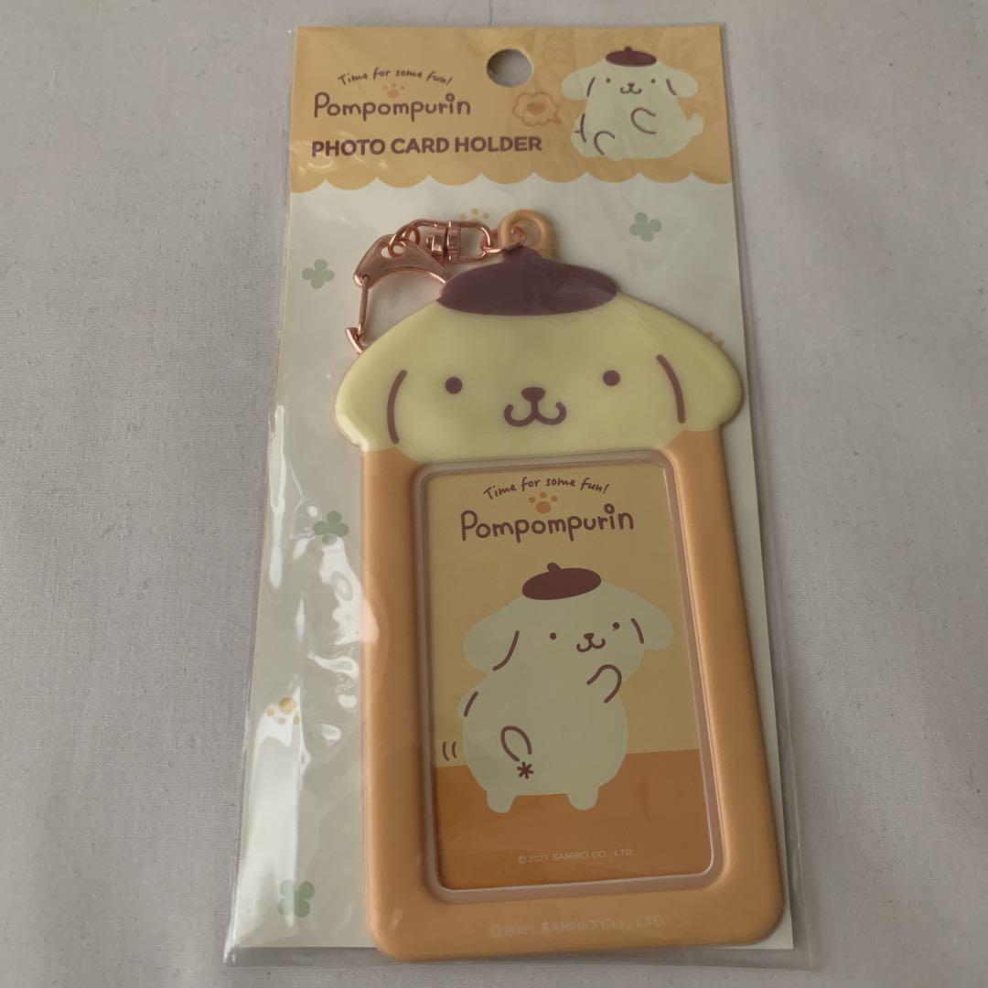 

[Б/У] Эксклюзивный для Кореи кейс для торговых карт Pompompurin Sanrio деятельность отаку торговых карт