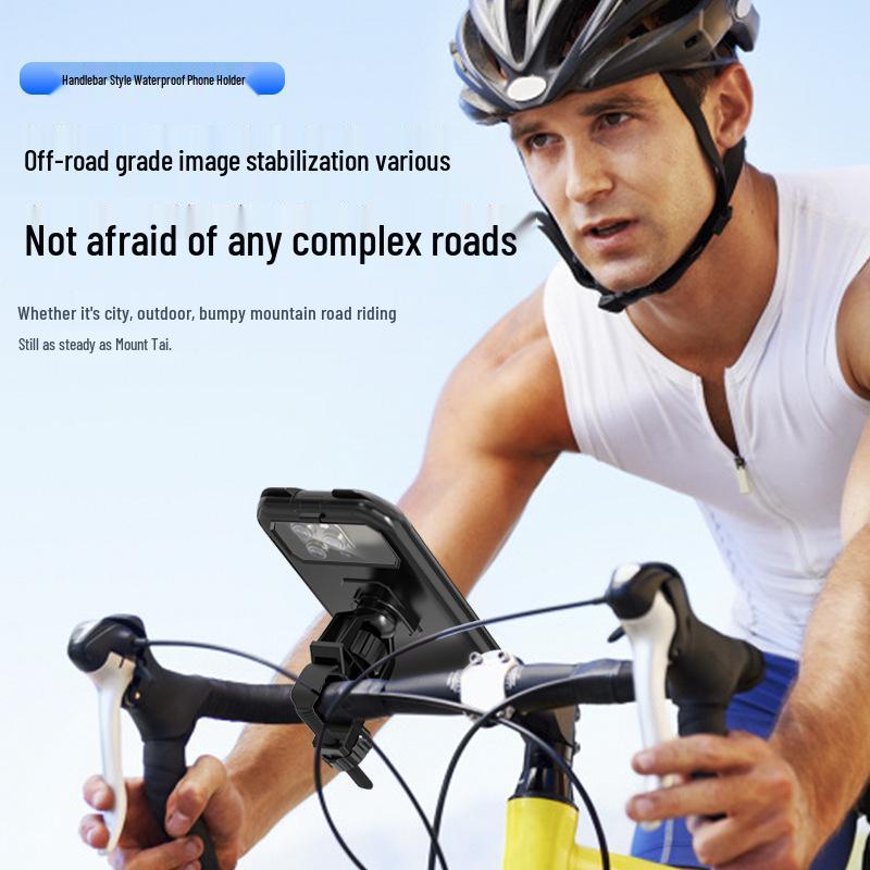 Universal Waterproof Bicycle & Scooter Phone Holder - 360° Adjustable Outdoor Navigation Mount