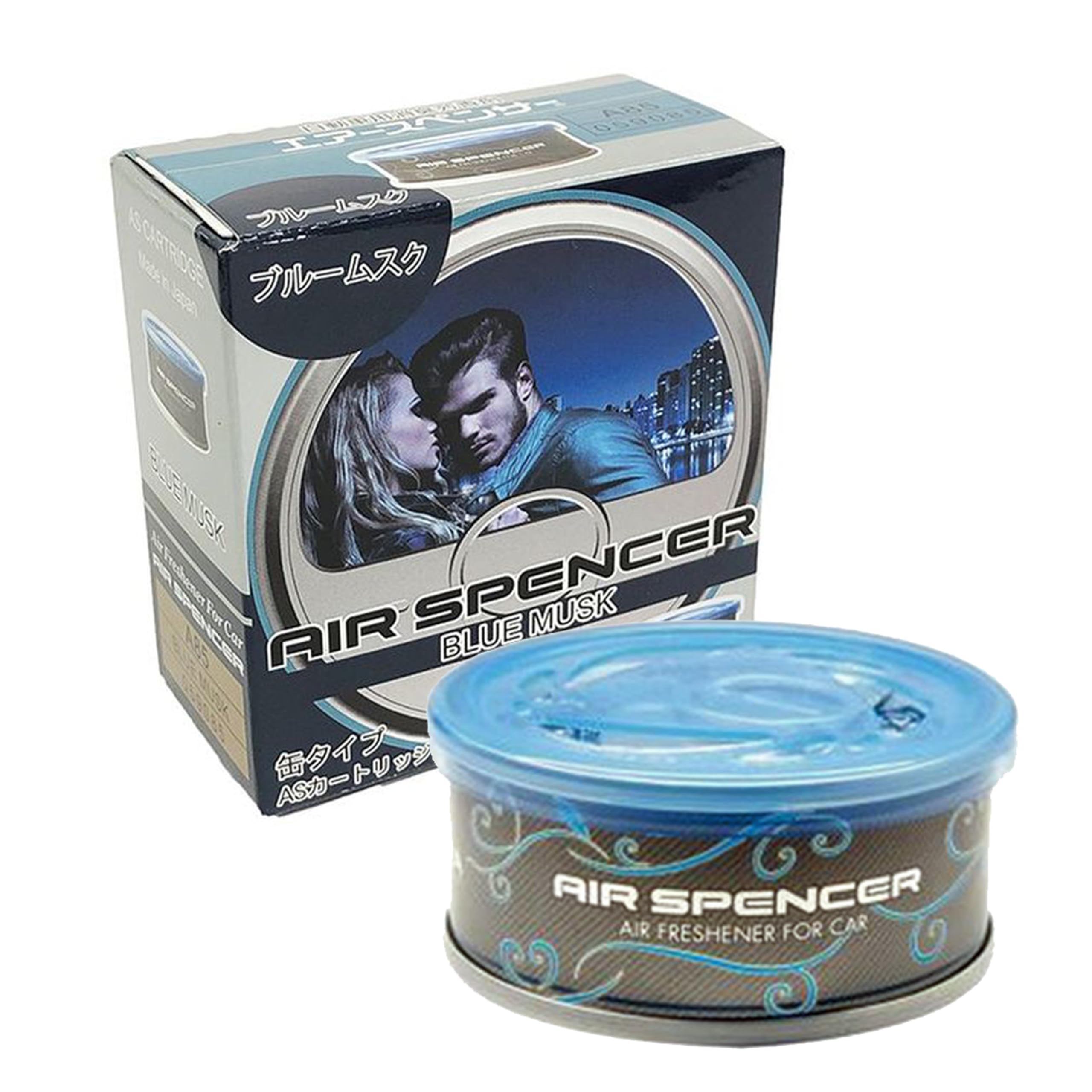 

Air Spencer Car Air Freshener AS Cartridge Can Type A85 059085 (Eikousha) [Bloomsque] чёрный