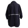 kolor [24AW] 24WCM-C05121 Asymmetrical high density cotton cloth layered soutien collar coat 2 NavyUsed