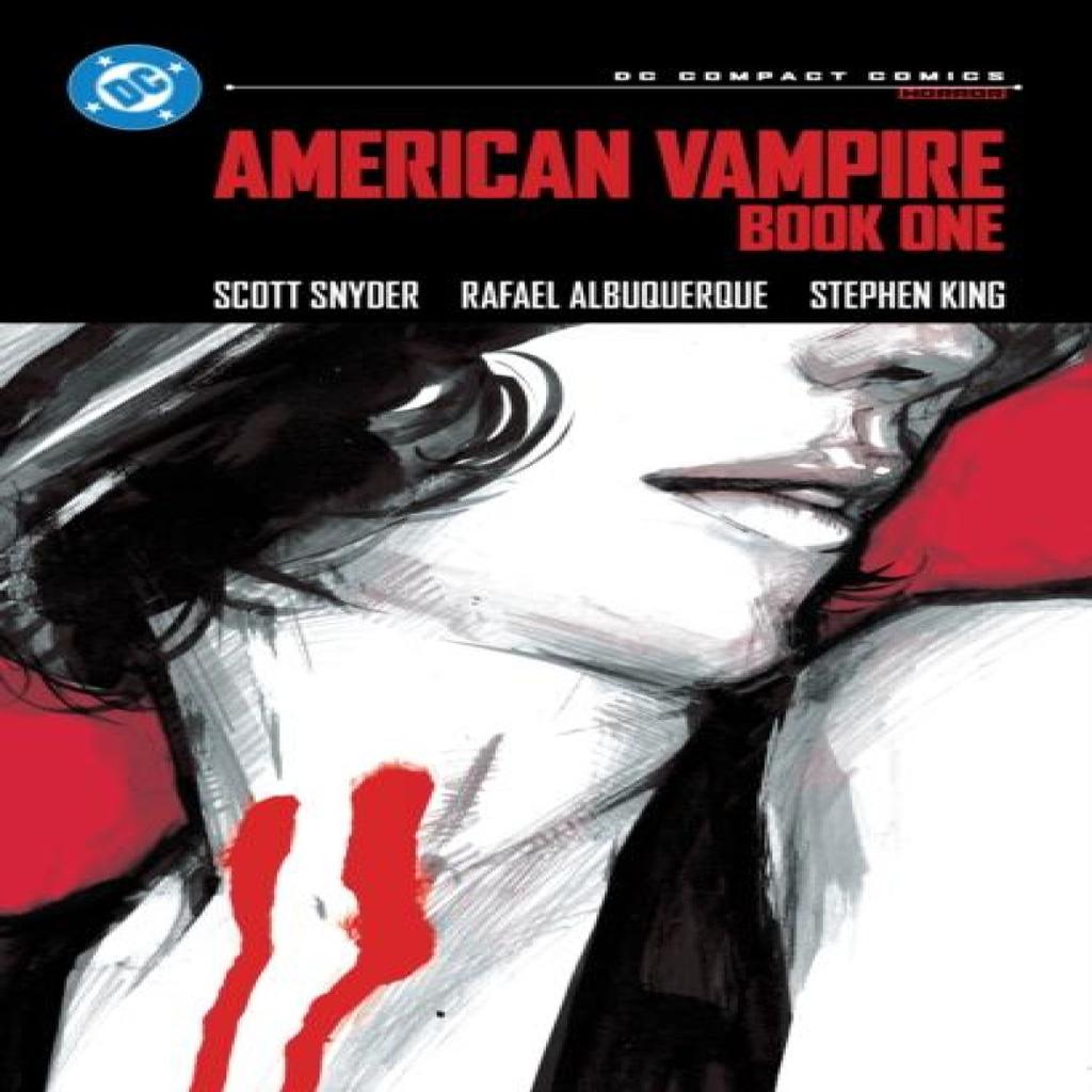 American Vampire Book One DC Compact Comics Edition by Stephen King Paperback Book 9781779527349